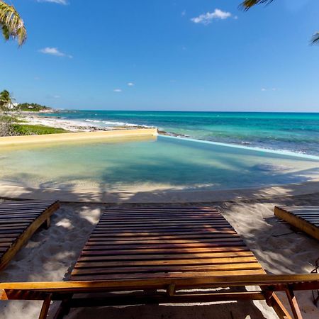 Angelina 28 Beachfront And Family Apartments - Modern And Relaxing Long Stays - 20 Min From Cancun Airport 푸에르토 모렐로스 외부 사진